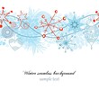 Winter seamless background Winter seamless background