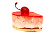 Pastry with cherry