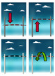 Vektor: High jump bar High jump bar