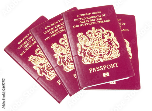 Photo: pile of passports pile of passports