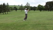 Video: Golfer concentrating before hitting the ball Golfer concentrating before hitting the ball