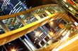 modern city at night