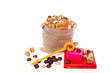Traditional Sinterklaas celebration in Holland with gingernuts a