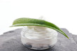 Foto: Cremedose mit Aloe Vera Cremedose mit Aloe Vera
