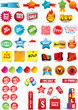 sale and discount labels