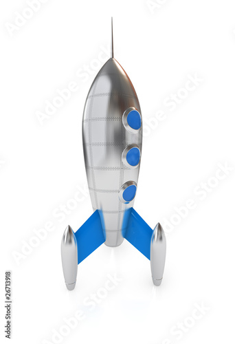 Foto: Rakete mit Freistellungspfad Rakete mit Freistellungspfad