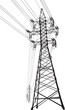 High voltage power line