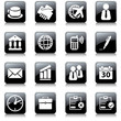 business black Buttons