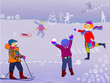 winter time outdoor pleasure winter time outdoor pleasure