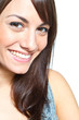 smiling beauty with nice skin