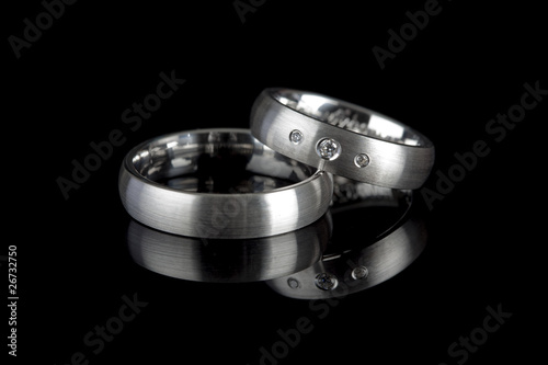 Black Wedding Ring on Wedding Rings On Black Background    Eyewave  26732750   See
