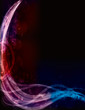 Abstract messy music light effect background Abstract messy music light effect background