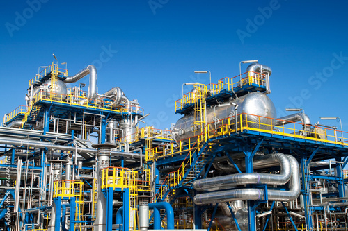 Photo: Oil industry equipment installation Oil industry equipment installation
