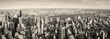 New York City Manhattan panorama aerial view