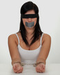 kidnapped young woman, hostage