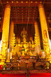 Arrange of Buddha image Arrange of Buddha image
