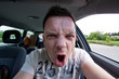 aggressive car drivers