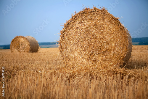 Photo: Stack of hay Stack of hay