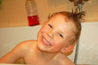 Boy during the bath