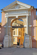 Italy Ravenna old medieval city door Porta Nuova