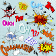 Comic book explosion