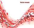 Illustration of mosaic background.