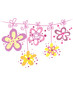 pink abstract flower pink abstract flower