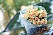 Wedding bouquet white rose