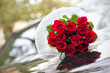Wedding bouquet red rose