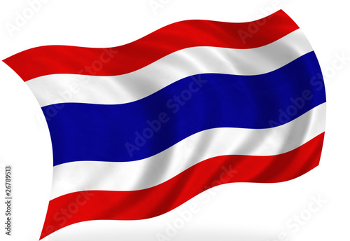 Illustration: Thailand flag Thailand flag