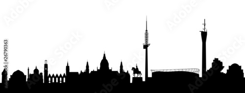 Vektor: Hannover Skyline Hannover Skyline