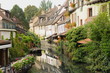 quartier de la petite Venise à Colmar, Alsace