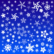Stars set 101 pieces five pointed