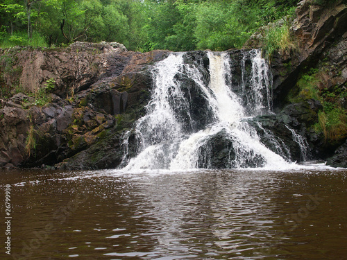 Photo: Peterson Falls on Montreal River Peterson Falls on Montreal River