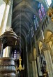 Interior of a cathedral in Reims.