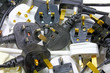 pile of 3 pin plugs