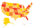 Vector: American Map American Map