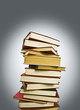 Pile of old books