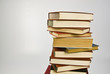 Stacked books