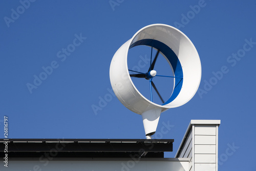 Photo: Residential wind turbine Residential wind turbine