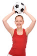 Girl with ball