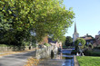 Eynsford Village Ford in Kent, England,UK Eynsford Village Ford in Kent, England,UK