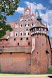 Old teutonic castle in Poland. World Heritage List UNESCO.