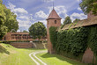 Old teutonic castle in Poland. World Heritage List UNESCO.