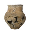 Photo: Ancient broken pot isolated over white Ancient broken pot isolated over white