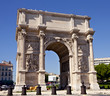 Porte Royale - triumphal arch in Marseille