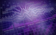 IT analytics , 3D background