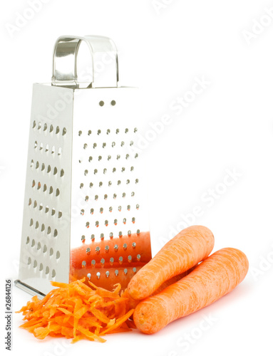 Photo: Grater and carrots Grater and carrots