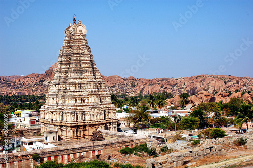 Photo: Hampi, Virupaksha Temple - India Hampi, Virupaksha Temple - India