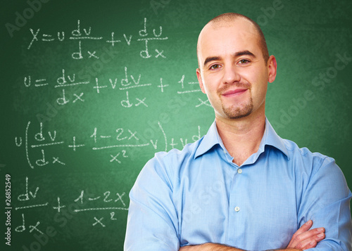 Foto: confident teacher confident teacher